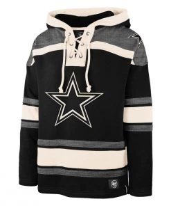 47 Brand Dallas Cowboys Lacer Hoodie Black