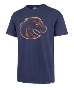 47 Brand Boise State Broncos Grit Scrum T-Shirt Blue