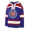 47 Brand Chicago Cubs Superior Lacer Hoodie Royal