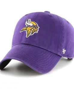 47 Brand Minnesota Vikings Clean Up Hat Purple