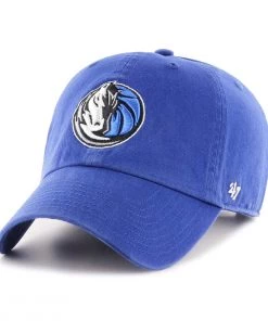 47 Brand Dallas Mavericks Clean Up Hat Royal