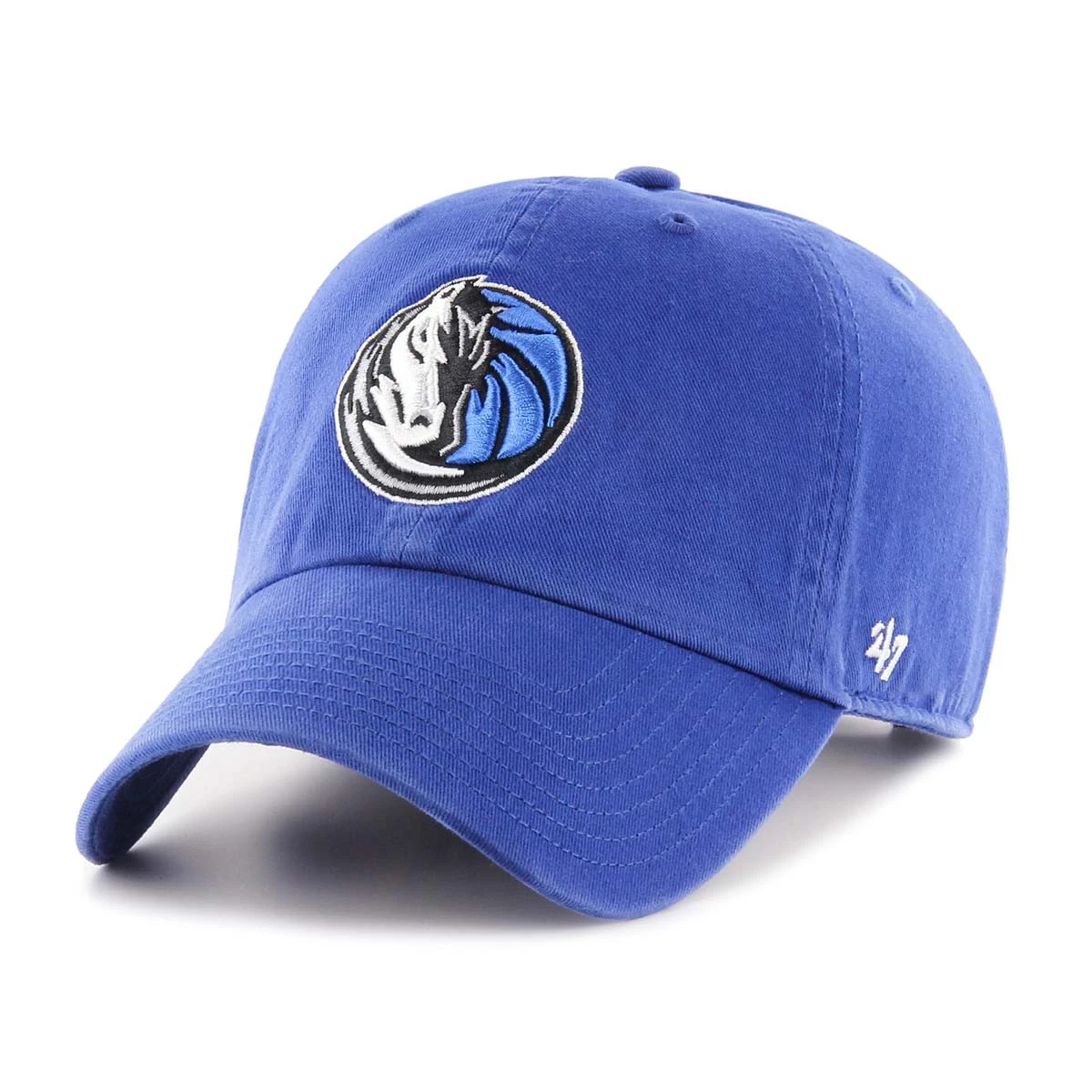 47 Brand Dallas Mavericks Clean Up Hat Royal 3 47 Brand Dallas Mavericks Clean Up Hat Royal - Image 3