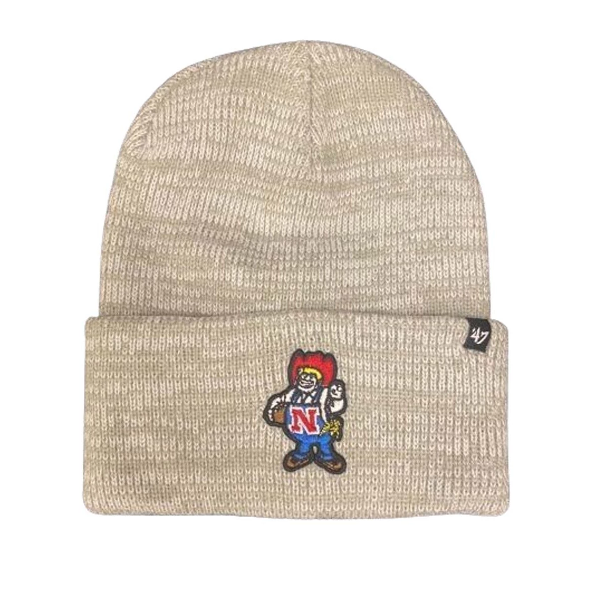 47 Brand Nebraska Cornhuskers Brain Freeze Beanie Grey 1 47 Brand Nebraska Cornhuskers Brain Freeze Beanie Grey