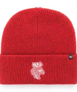 47 Brand Wisconsin Badgers Brain Freeze Beanie Grey