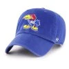47 Brand Kansas Jayhawks Angry Cleanup Hat Royal