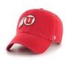 47 Brand Utah Utes Clean Up Hat Red