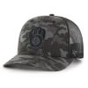 47 Brand Milwaukee Brewers Convoy Adjustable Hat Black Camo