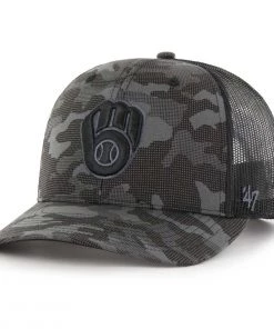 47 Brand Milwaukee Brewers Convoy Adjustable Hat Black Camo -47 Brand Sales unnamed file 1695