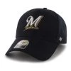 47 Brand Kids' Milwaukee Brewers MVP Hat Navy
