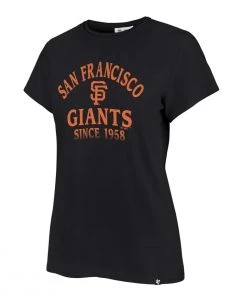 47 Brand Women's San Francisco Giants Fade Up Frankie T-Shirt Black -47 Brand Sales unnamed file 1745
