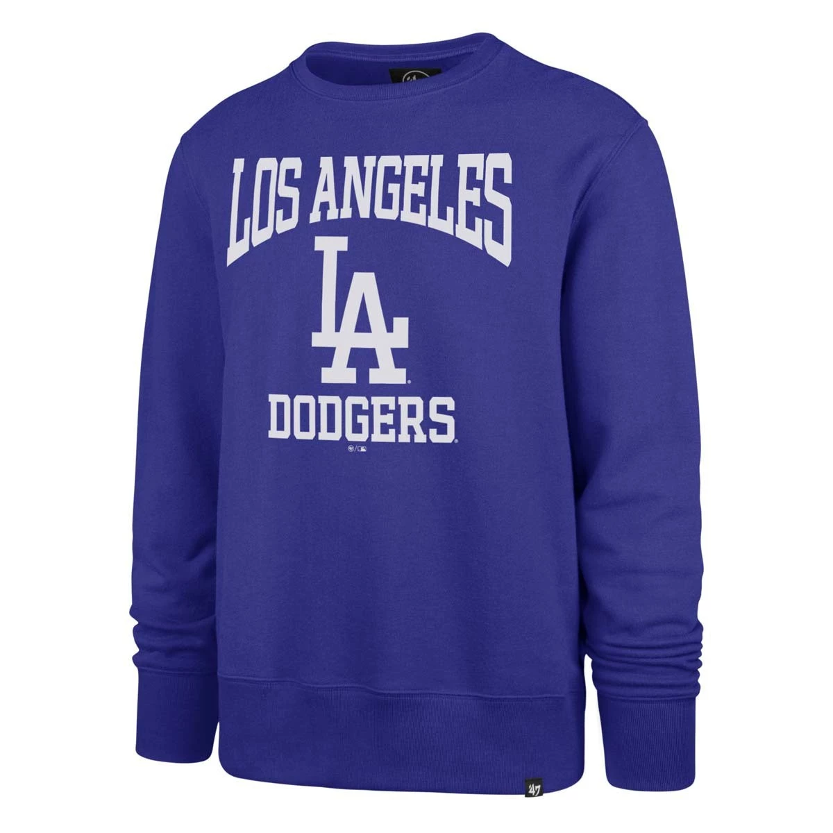 47 Brand Los Angeles Dodgers Team Headline Crewneck Royal 1 47 Brand Los Angeles Dodgers Team Headline Crewneck Royal