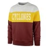 47 Brand Iowa State Cyclones Interstate Crewneck Sweatshirt Cardinal
