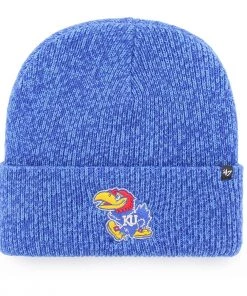 47 Brand Kansas Jayhawks Brainfreeze Beanie Blue