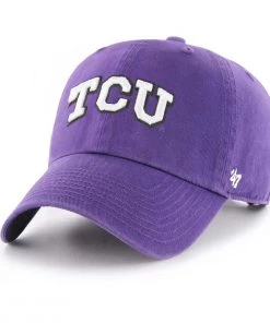 47 Brand TCU Horned Frogs Cleanup Hat Purple -47 Brand Sales unnamed file 1763