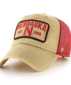 47 Brand Nebraska Cornhuskers Gaudet Hat Khaki