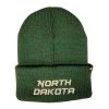 47 Brand North Dakota Fighting Hawks Brain Freeze Wordmark Beanie Kelly Green