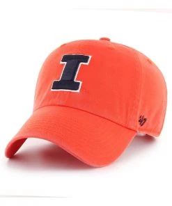 47 Brand Illinois Fighting Illini Cleanup Hat Orange -47 Brand Sales unnamed file 1782