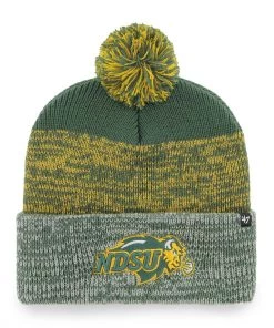47 Brand North Dakota State Bison Static Cuff Beanie Green