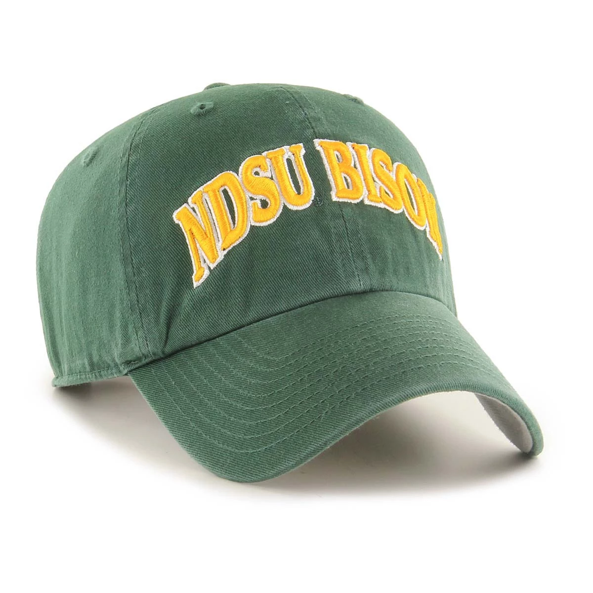 47 Brand North Dakota State Bison Text Cleanup Hat Forest 2 47 Brand North Dakota State Bison Text Cleanup Hat Forest - Image 2