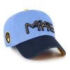 47 Brand Milwaukee Brewers City Connect Clean Up Adjustable Hat Light Blue