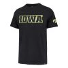 47 Brand Iowa Hawkeyes Fieldhouse T-Shirt Black