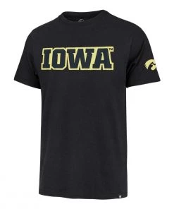 47 Brand Iowa Hawkeyes Fieldhouse T-Shirt Black