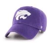 47 Brand Kansas State Wildcats Cleanup Hat Purple
