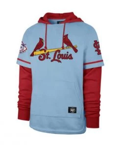 47 Brand St. Louis Cardinals Trifecta Shortstop Hoodie Light Blue -47 Brand Sales unnamed file 185