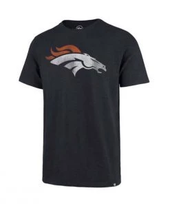 47 Brand Denver Broncos Grit Scrum T-Shirt Navy
