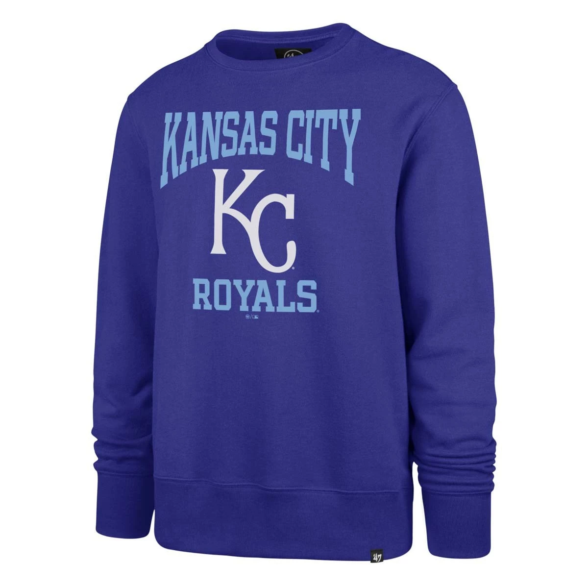 47 Brand Kansas City Royals Team Headline Crewneck Sweatshirt 1 47 Brand Kansas City Royals Team Headline Crewneck Sweatshirt