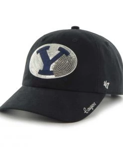 47 Brand Women's BYU Cougars Sparkle Team Hat Navy