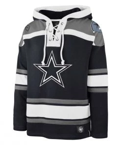 47 Brand Dallas Cowboys Lacer 2021 Hoodie Navy