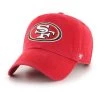 47 Brand San Francisco 49ers Clean Up Hat Red