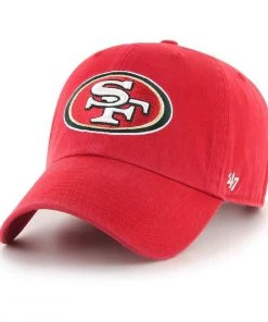 47 Brand San Francisco 49ers Clean Up Hat Red -47 Brand Sales unnamed file 1912