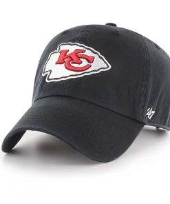 47 Brand Kansas City Chiefs Clean Up Hat Red