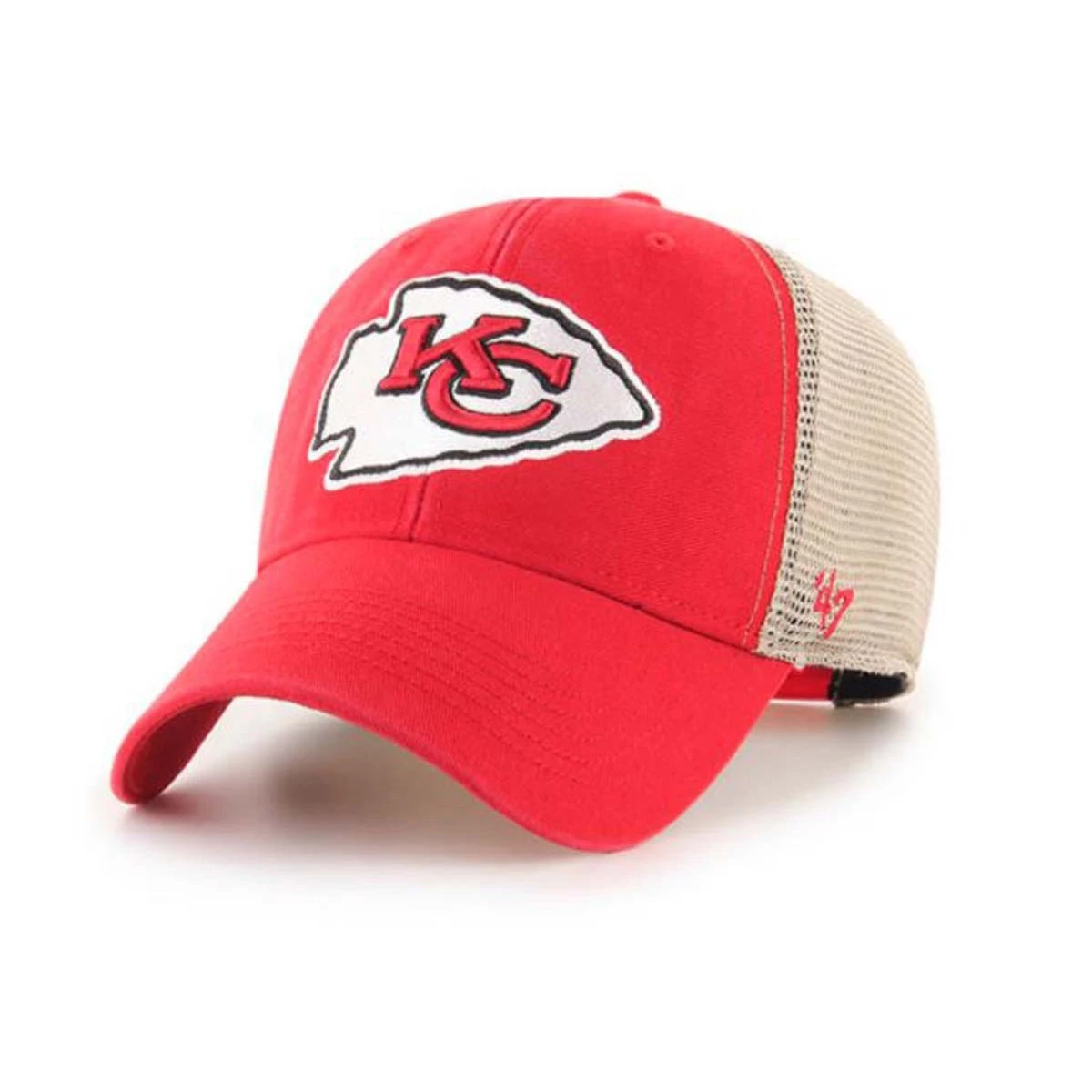 47 Brand Kansas City Chiefs MVP Flagship Adjustable Hat Red 2 47 Brand Kansas City Chiefs MVP Flagship Adjustable Hat Red - Image 2