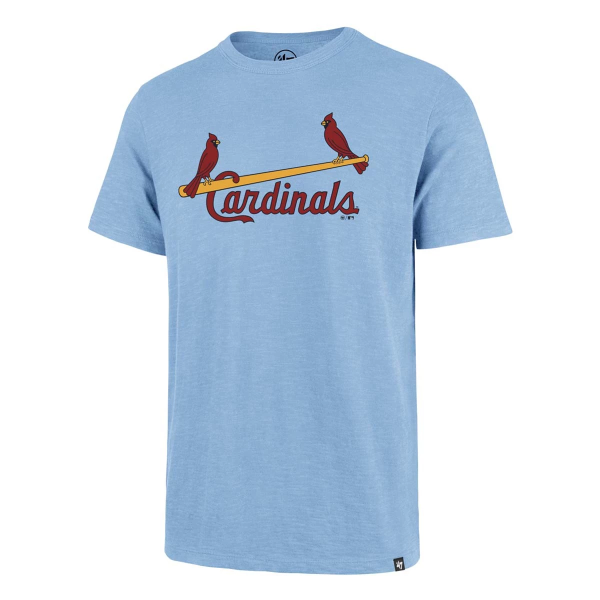 47 Brand St. Louis Cardinals Vintage Scrum T-Shirt Light Blue 3 47 Brand St. Louis Cardinals Vintage Scrum T-Shirt Light Blue - Image 3