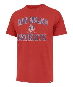 47 Brand New England Patriots Union Arch T-Shirt Red -47 Brand Sales unnamed file 260
