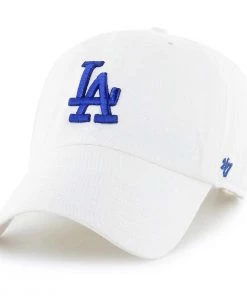 47 Brand Los Angeles Dodgers Clean Up Hat White