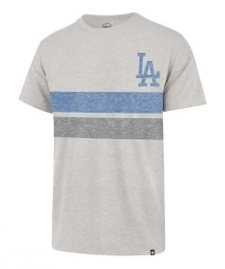 47 Brand Los Angeles Dodgers Bars Bond Franklin T-Shirt Grey Heather