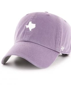Adult 47 Brand Texas Baserunner Adjustable Hat Purple -47 Brand Sales unnamed file 3