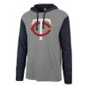 47 Brand Minnesota Twins Call Back Hoodie Grey Heather