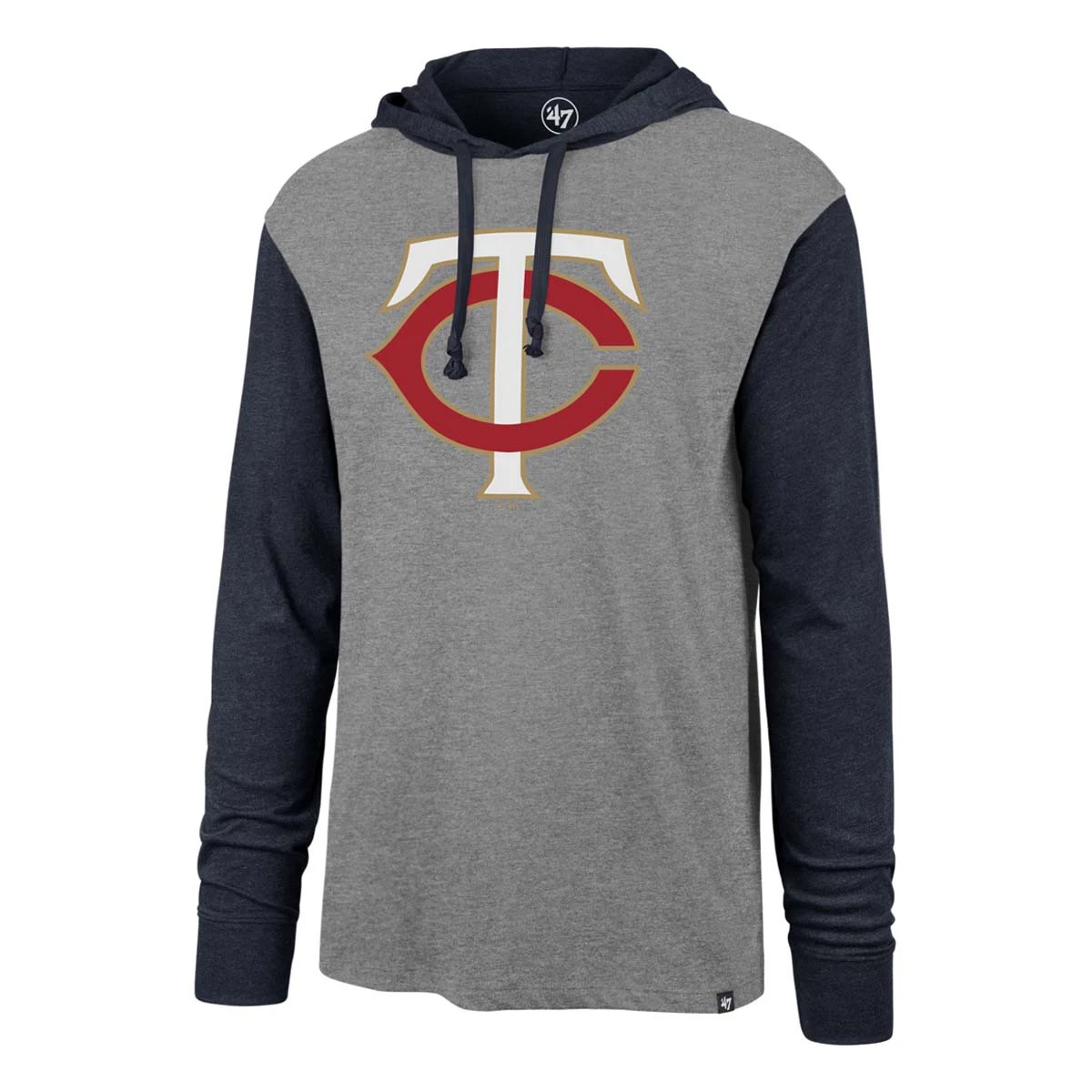 47 Brand Minnesota Twins Call Back Hoodie Grey Heather 1 47 Brand Minnesota Twins Call Back Hoodie Grey Heather