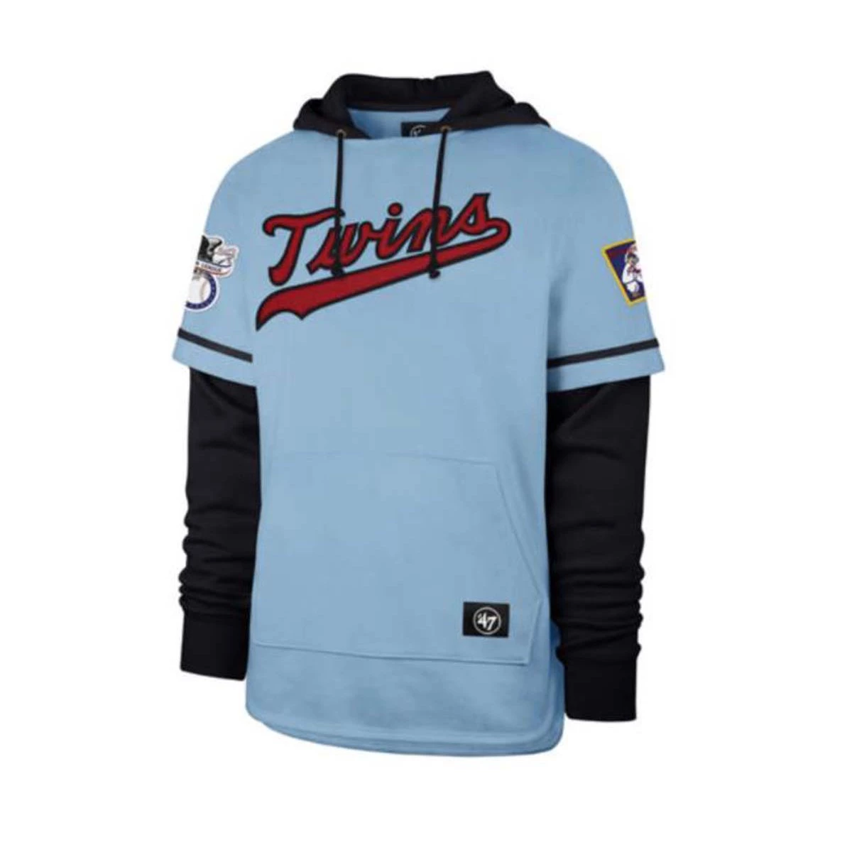 47 Brand Minnesota Twins Trifecta Shortstop Retro Hoodie Cream 1 47 Brand Minnesota Twins Trifecta Shortstop Retro Hoodie Cream