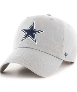 47 Brand Dallas Cowboys Cleanup Adjustable Hat Grey