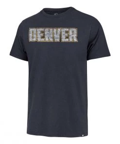 47 Brand Denver Nuggets Franklin City Edition T-Shirt Blue