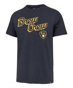47 Brand Milwaukee Brewers City Connect Pregame T-Shirt Atlas Blue