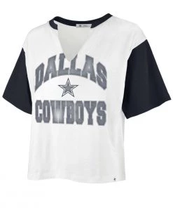 47 Brand Women's Dallas Cowboys Dolly T-Shirt White