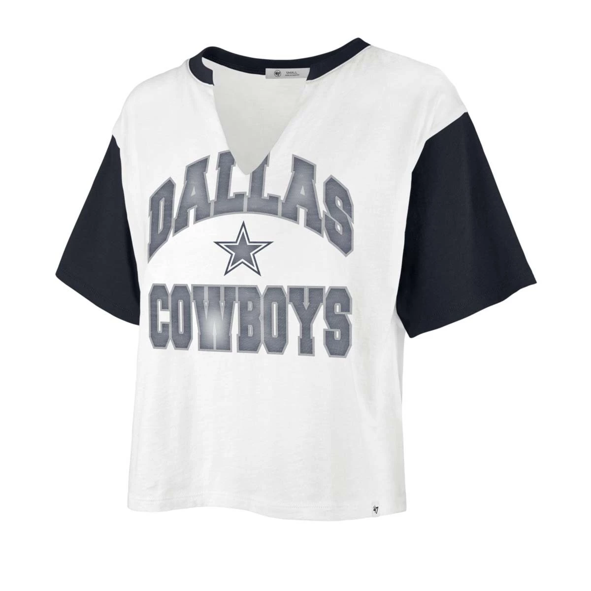47 Brand Women's Dallas Cowboys Dolly T-Shirt White 3 47 Brand Women's Dallas Cowboys Dolly T-Shirt White - Image 3