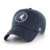 47 Brand Minnesota Timberwolves Clean Up Hat Navy